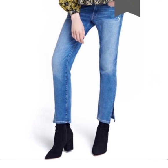 Frame ‘le boy’ straight jeans with zippers Perfect cropped jeans - Picture 9 of 9